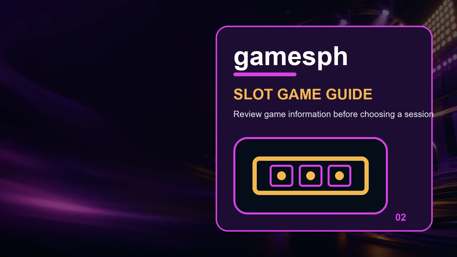 gamesph slots full-width visual guide 2